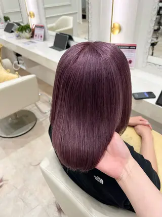 カラー 小松 聖佳のヘアスタイル