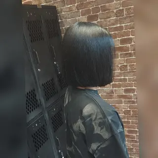 ショート あかね☆ヘアアレンジ /ボブ/縮毛矯正のヘアスタイル