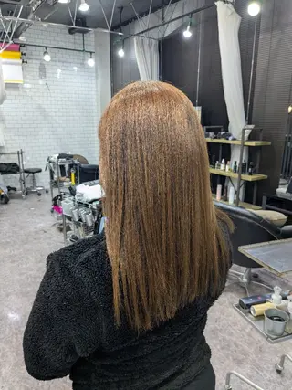 カラー 多田 遥香のヘアスタイル