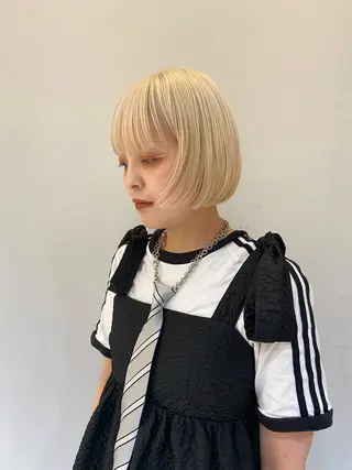 ショート 青木龍樹/パーマモデ ル/似合わせパーマのヘアスタイル