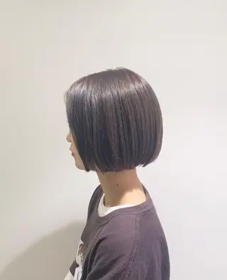 ショート ショート、ボブ/ 川鍋薫のヘアスタイル