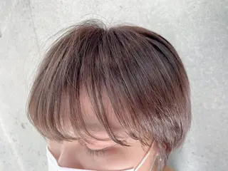 ショート カラー パーマ ヘアアレンジ メンズ キッズ ネイル マツエク・マツパ アイブロウ ACHFILO モデル募集のヘアスタイル