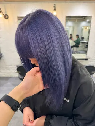 ロング 赤み無し柔らかカラー 【梅田】madokaのヘアスタイル