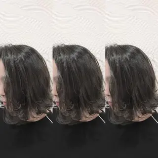 ショート カラー パーマ ✖️リーアキト LEEAKITO✖️のヘアスタイル