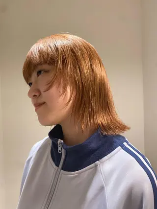 ショート Hair & make Lamp所属・梅田のブリーチ特化 美容師KAI🥰のヘアスタイル