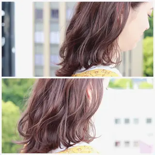ミディアム カラー Viage （ビアージュ）のヘアスタイル