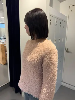 ショート ボブ/似合わせカット /ニュアンスカラーのヘアスタイル