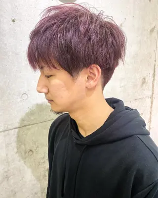 ショート メンズ Blink Remit hair明野店所属・秋月 亜耶のヘアスタイル