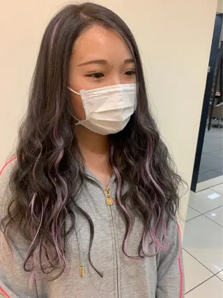 ロング カラー ママ美容師まつげ 🤍まき🤍のマツエク・マツパデザイン