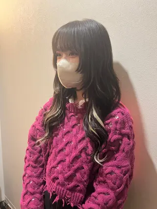 ロング 【髪質再整&黄砂除去 カラー】⚜️ぐっちのヘアスタイル