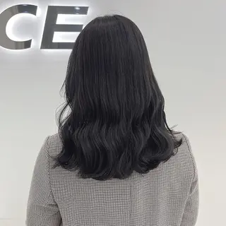 ミディアム 韓国カット/ パーマ/KOTAのヘアスタイル