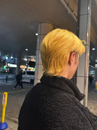 カラー メンズ パーマ/メンズ/ 髪質改善YUKIのヘアスタイル