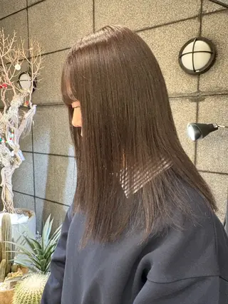 セミロング カラー 似合わせカラー🎱 renのヘアスタイル