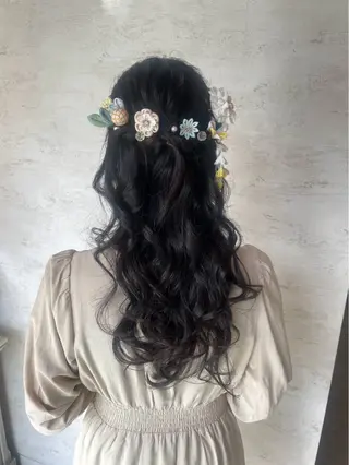 ロング ヘアアレンジ Reve  resort所属・美髪× ヘアセット✨Araiのヘアスタイル