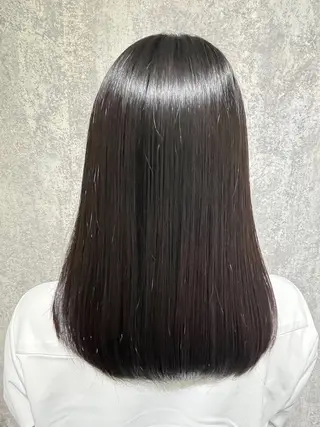 セミロング nao🎀zina 透明感/艶髪のヘアスタイル