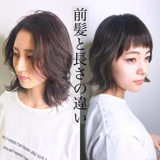 ミディアム 苅北 泰輔のヘアスタイル