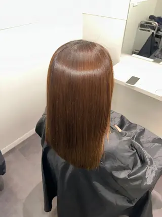 ミディアム Wisteria所属・美髪特化✨ 伊織✨縮毛矯正✨のヘアスタイル