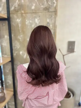 ロング カラー 寒色 ♡ レイヤー ┊︎miyuのヘアスタイル