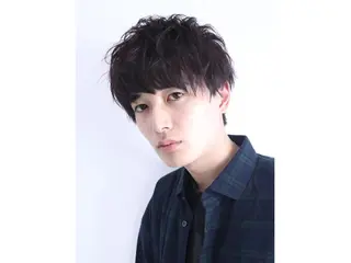 ショート カラー パーマ ITbyALBUM 下北沢店のヘアスタイル