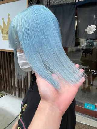 ミディアム 河原町ハイトーン特化 /GAKUTOのヘアスタイル