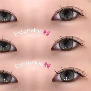 マツエク・マツパ N a t s u m e 🎀🌙のマツエク・マツパデザイン