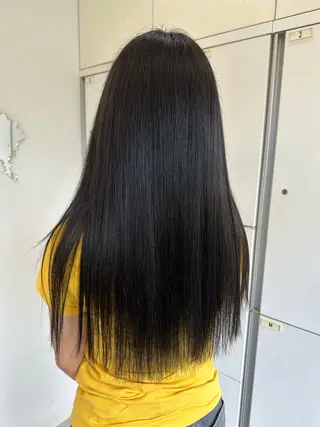 ロング カラー 髪質改善AUSTIN登戸所属・ICHIKA/暖色 カラー / Wカラーのヘアスタイル