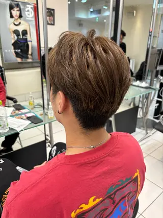 メンズ 大山 真衣のヘアスタイル