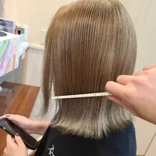 ミディアム カラー 【ネウィ天王寺 】seiyaのヘアスタイル