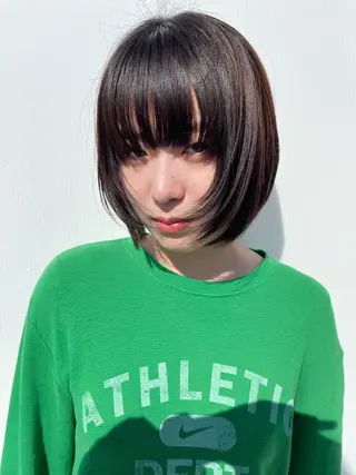 ショート カラー ロカリタ　河原町三条所属・🌐👽フクイ キララ🌎💎のヘアスタイル