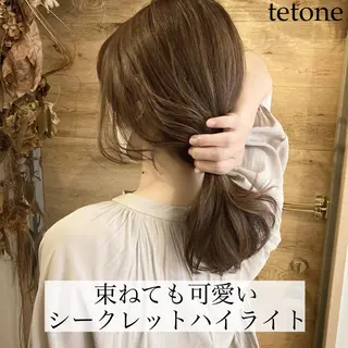 ロング カラー テトネ タカシのヘアスタイル
