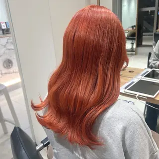 カラー ︎︎🌟韓国艶カラー ︎🌟璃奈 (ﾘﾅ)のヘアスタイル