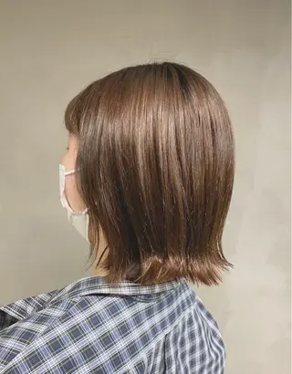 ミディアム カラー 艶髪/髪質改善/ MONSO山本のヘアスタイル