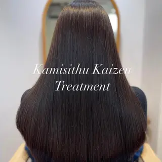 ロング カラー 👑人気韓国ヘア👑 髪質改善Zina真鍋のヘアスタイル