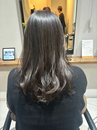 ロング カラー 竹内 えりこのヘアスタイル