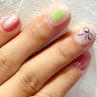 ネイル Seemly 千田町店所属・フラワーパラジェル 🌸シームリーエミのネイルデザイン