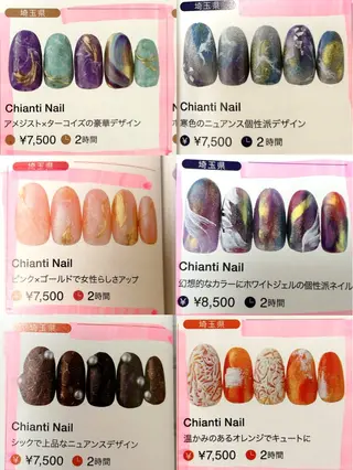 ネイル Chianti Nailのネイルデザイン