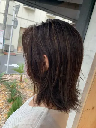 ミディアム カラー ヘアアレンジ Sia中野新橋 『JUNYA』のヘアスタイル