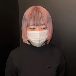 ショート カラー ハイトーン×デザイン 🪽🫧HIKARIのヘアスタイル