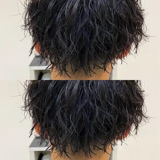 パーマ メンズ 年間2000名担当◎ パーマ職人/仲原佑樹のヘアスタイル