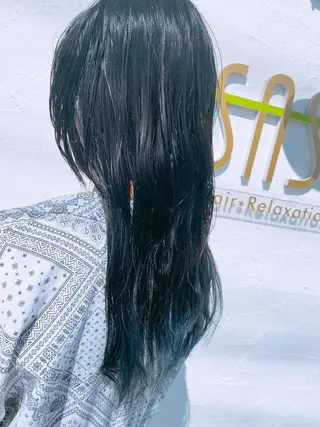 ロング カラー Design Color🐰アユミのヘアスタイル