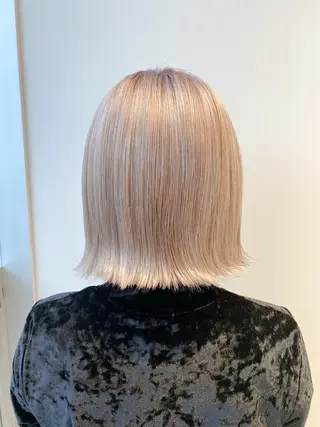 ミディアム 🌈モテ色 村上のぶきのヘアスタイル