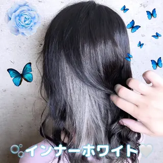 セミロング 熊谷ウルフ・レイヤー あゆむのヘアスタイル