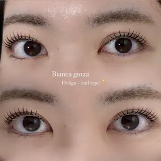 マツエク・マツパ Bianca 銀座 Sakuraiのマツエク・マツパデザイン