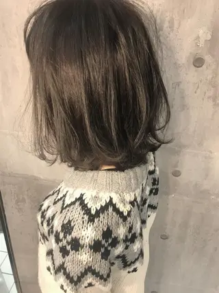 ショート カラー 髪質改善ｶﾗｰ ｹｱﾌﾞﾘｰﾁ/ﾀﾑのヘアスタイル