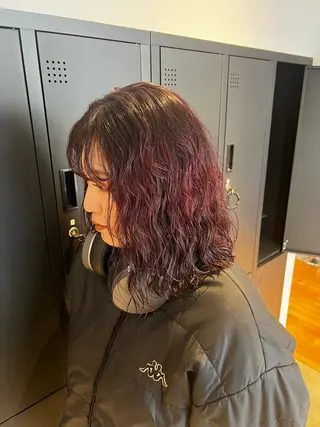 ミディアム カラー 🌝ぷる艶ハイトーン 柔らかヘア🍅まあやのヘアスタイル