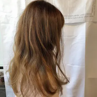 ロング カラー SALOWIN梅田茶屋町Suite店所属・韓国美容室出身 🌹Sana/梅田のヘアスタイル