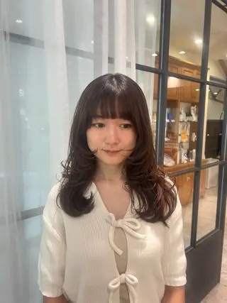 ロング Lumier de mashu所属・nana/ボブ/ レイヤー/メンズのヘアスタイル