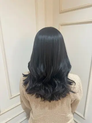 セミロング 釣谷 優心のヘアスタイル