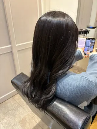 セミロング 南雲 由麻のヘアスタイル