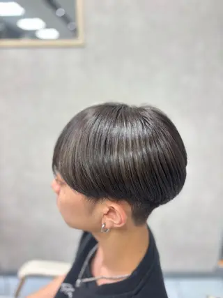 ショート カラー メンズ メンズ特化韓国風 パーマスタイル/りんのヘアスタイル